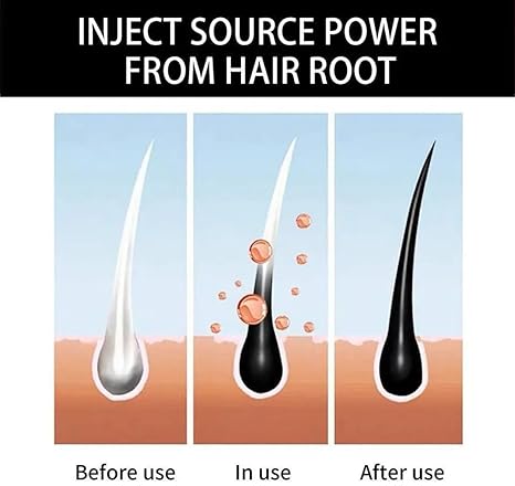 Unisex Instant Black Herbal Hair Dye Shampoo for Grey Hair Coverage Shampoo 3 in 1(100ml) Pack Of 2